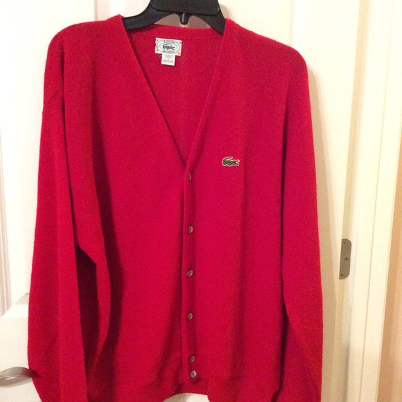 Lacoste Other - Vintage Izod Lacoste cardigan sweater.